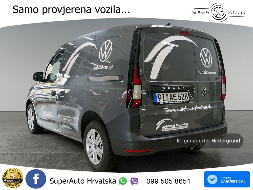 Volkswagen Caddy Cargo 2.0 TDI PDC SHZ KAMERA AHK FACEL. 102 KS