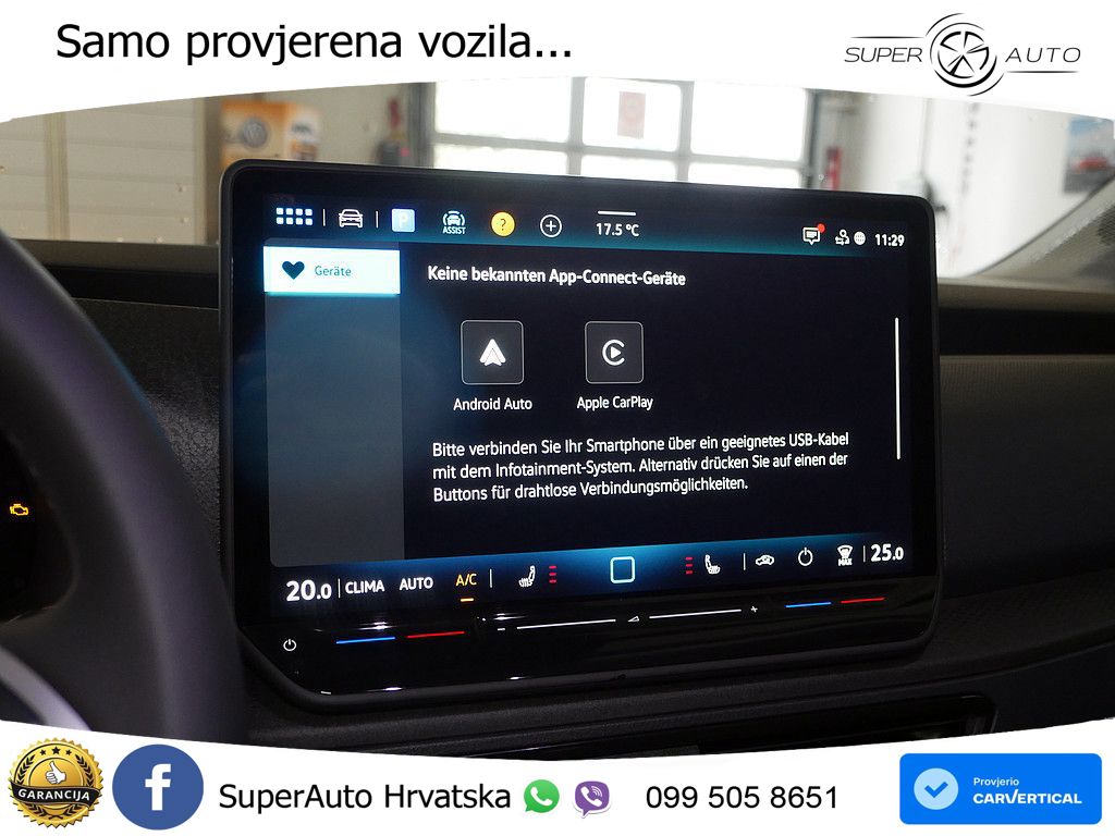 Volkswagen Caddy Cargo 2.0 TDI PDC SHZ KAMERA AHK FACEL. 102 KS