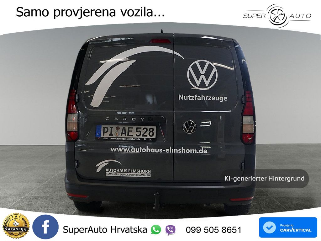 Volkswagen Caddy Cargo 2.0 TDI PDC SHZ KAMERA AHK FACEL. 102 KS