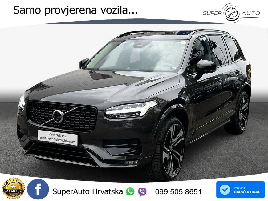 Volvo XC90 2.0 B5 Diesel AWD Automatic ACC+HEAD+4xGR SJED+360+PANO