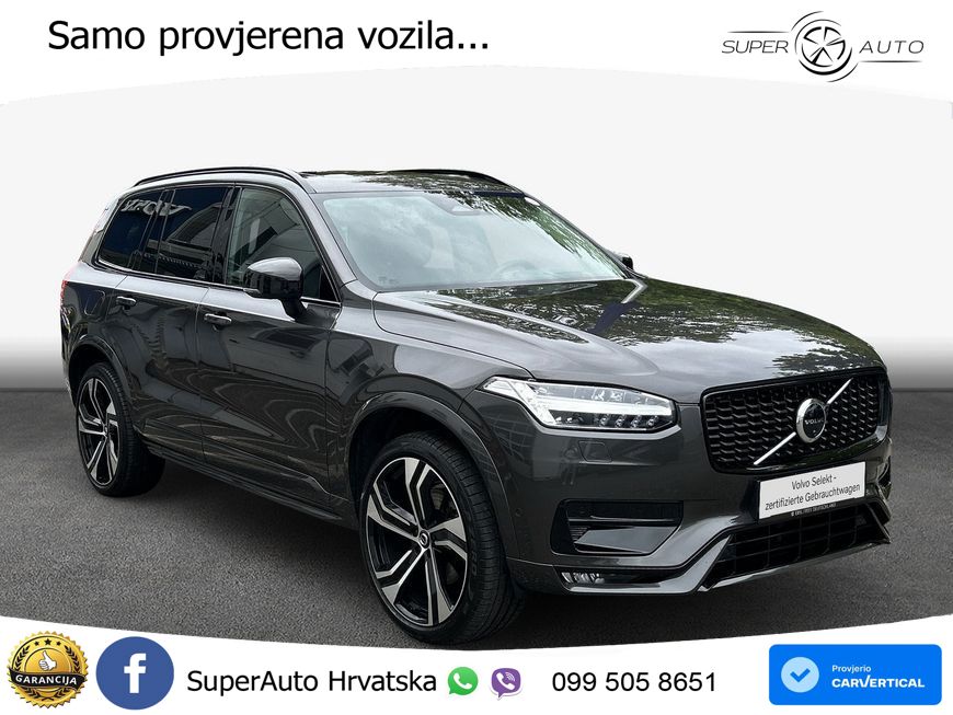Volvo XC90 2.0 B5 Diesel AWD Automatic ACC+HEAD+4xGR SJED+360+PANO