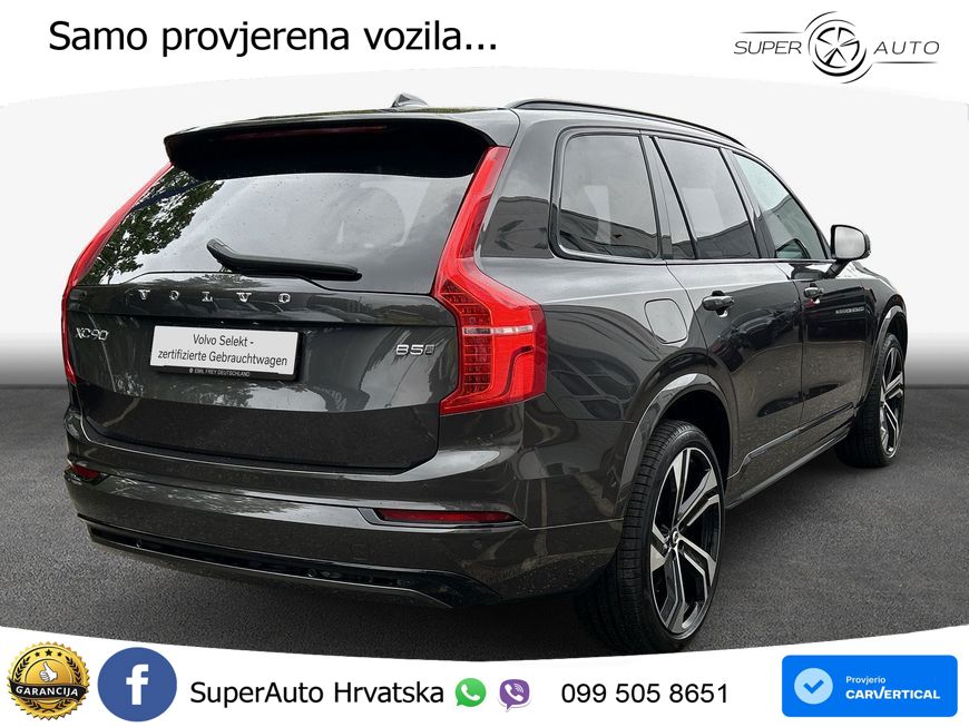 Volvo XC90 2.0 B5 Diesel AWD Automatic ACC+HEAD+4xGR SJED+360+PANO