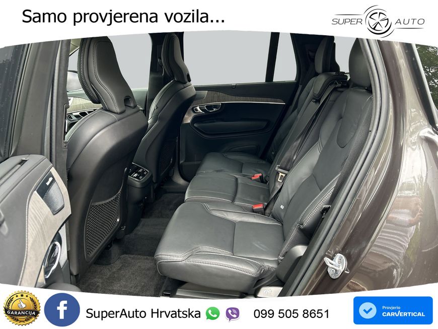 Volvo XC90 2.0 B5 Diesel AWD Automatic ACC+HEAD+4xGR SJED+360+PANO