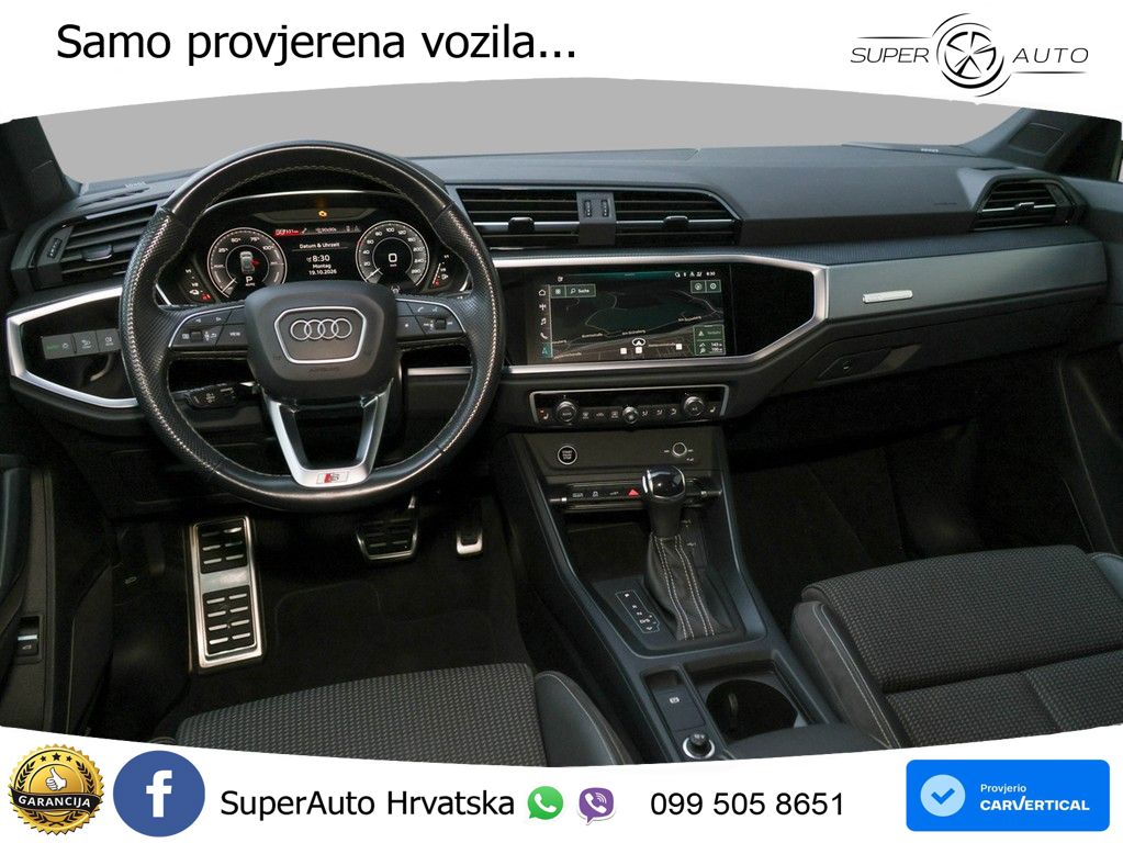 Audi Q3 45 TFSIe (245 KS) S tronic S line LED+GR SJED+ACC