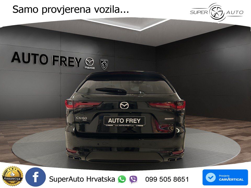 Mazda CX-60 3.3 e-Skyactiv D (254 KS) AWD Automatic MATRIX+GR SJED+KAM