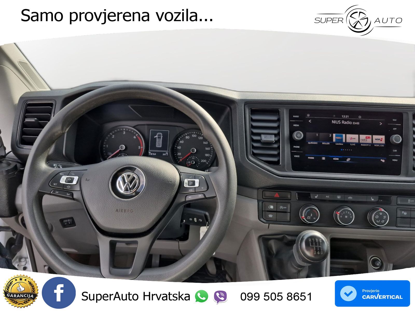 Volkswagen Crafter 30 mittellang Hochdach FWD 102 KS