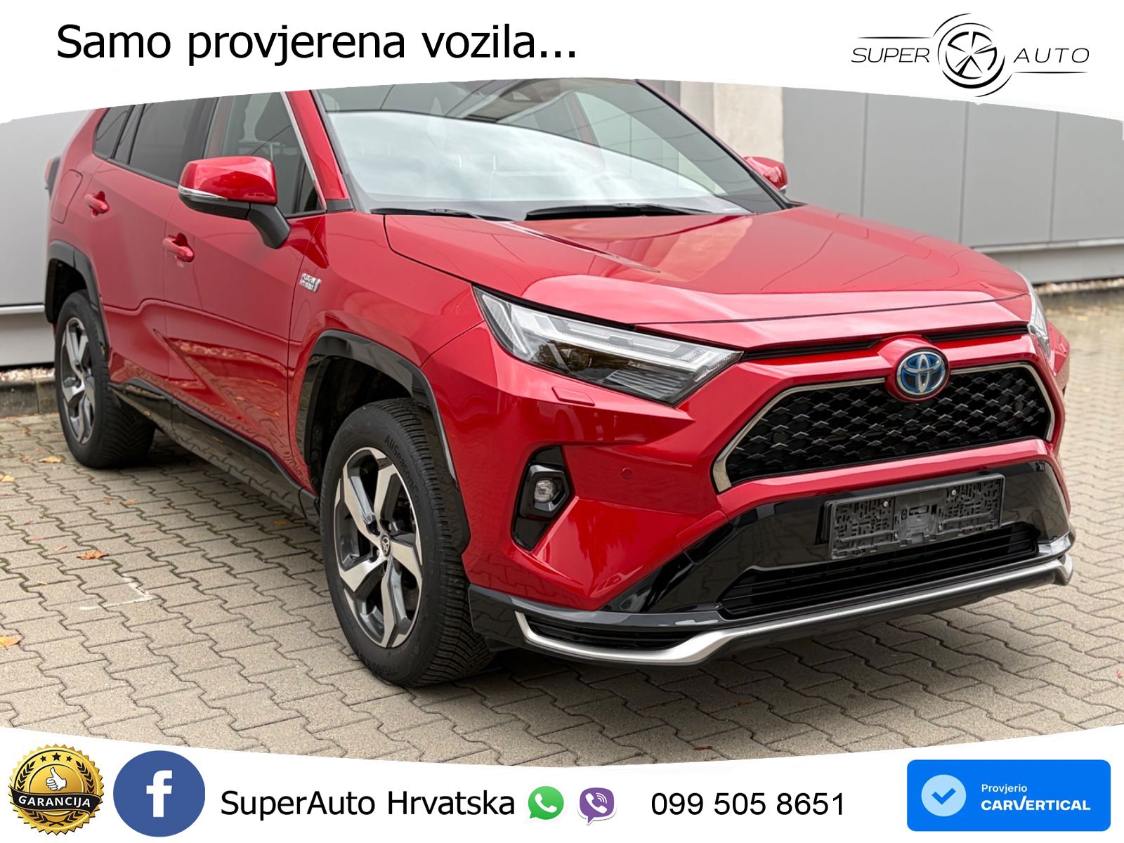Toyota RAV4 Prime 2.5 D-4S (302 KS) Hybrid E-Four e-CVT LED+GR SJED+ACC