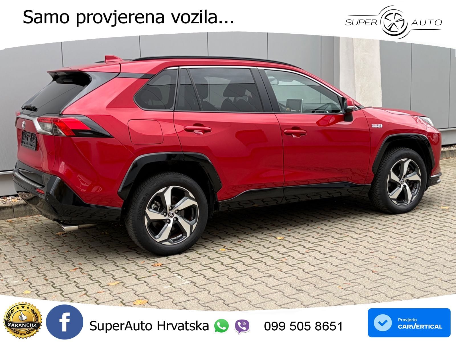 Toyota RAV4 Prime 2.5 D-4S (302 KS) Hybrid E-Four e-CVT LED+GR SJED+ACC