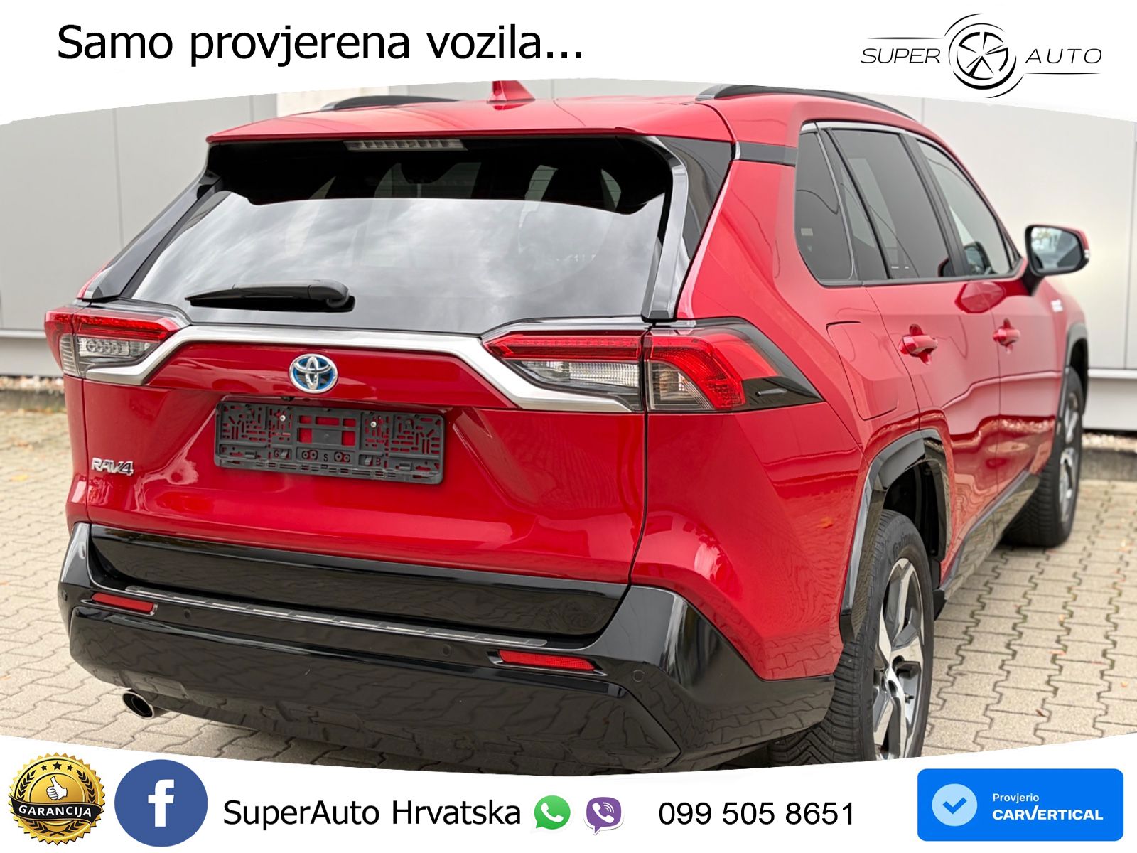 Toyota RAV4 Prime 2.5 D-4S (302 KS) Hybrid E-Four e-CVT LED+GR SJED+ACC
