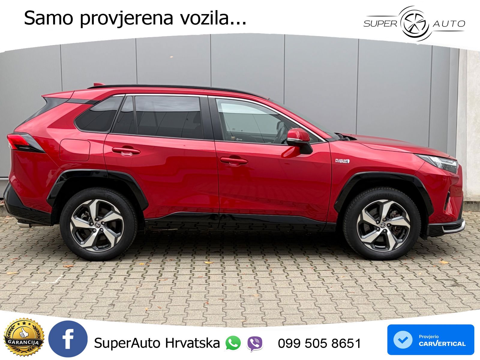 Toyota RAV4 Prime 2.5 D-4S (302 KS) Hybrid E-Four e-CVT LED+GR SJED+ACC