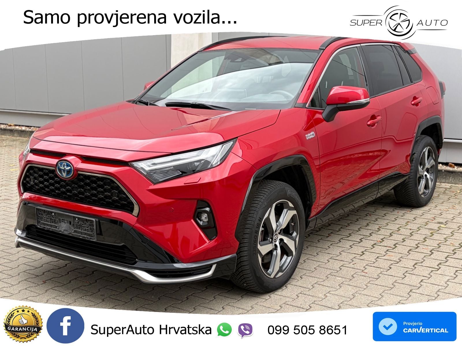 Toyota RAV4 Prime 2.5 D-4S (302 KS) Hybrid E-Four e-CVT LED+GR SJED+ACC