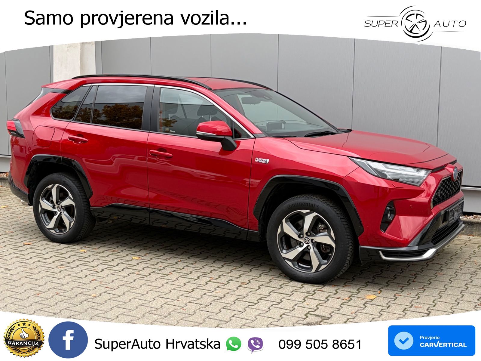 Toyota RAV4 Prime 2.5 D-4S (302 KS) Hybrid E-Four e-CVT LED+GR SJED+ACC