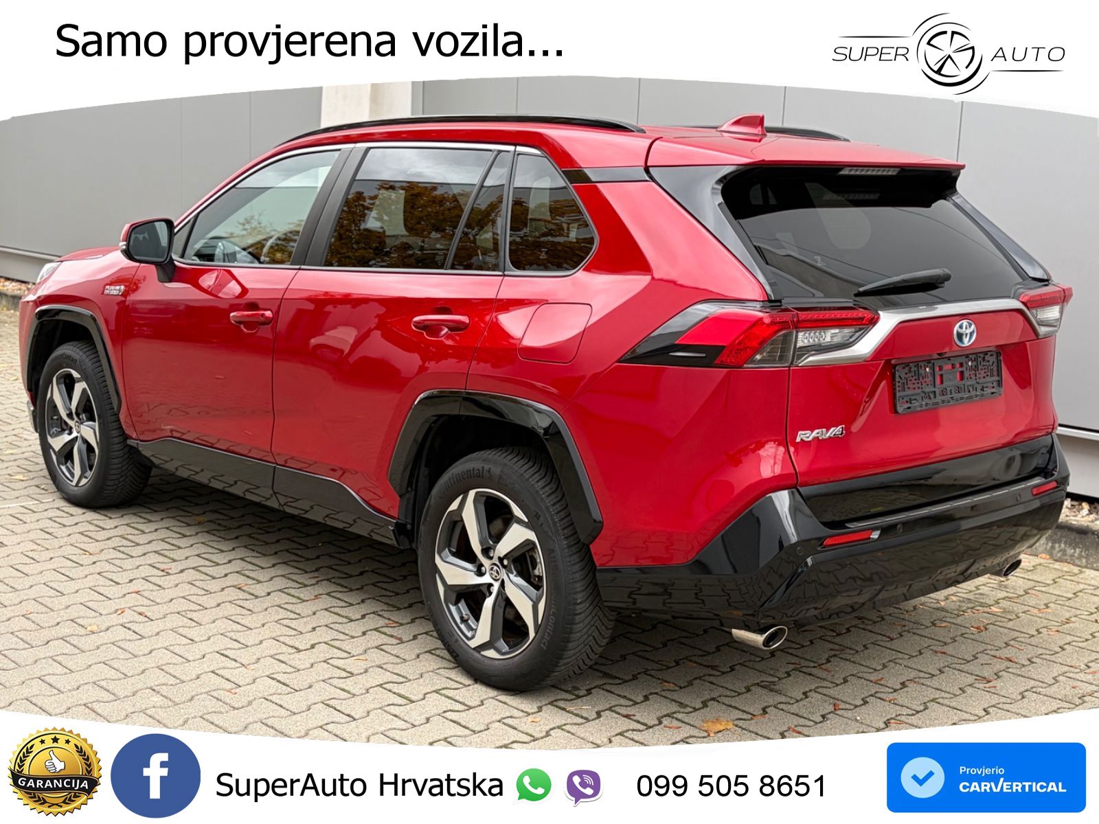 Toyota RAV4 Prime 2.5 D-4S (302 KS) Hybrid E-Four e-CVT LED+GR SJED+ACC