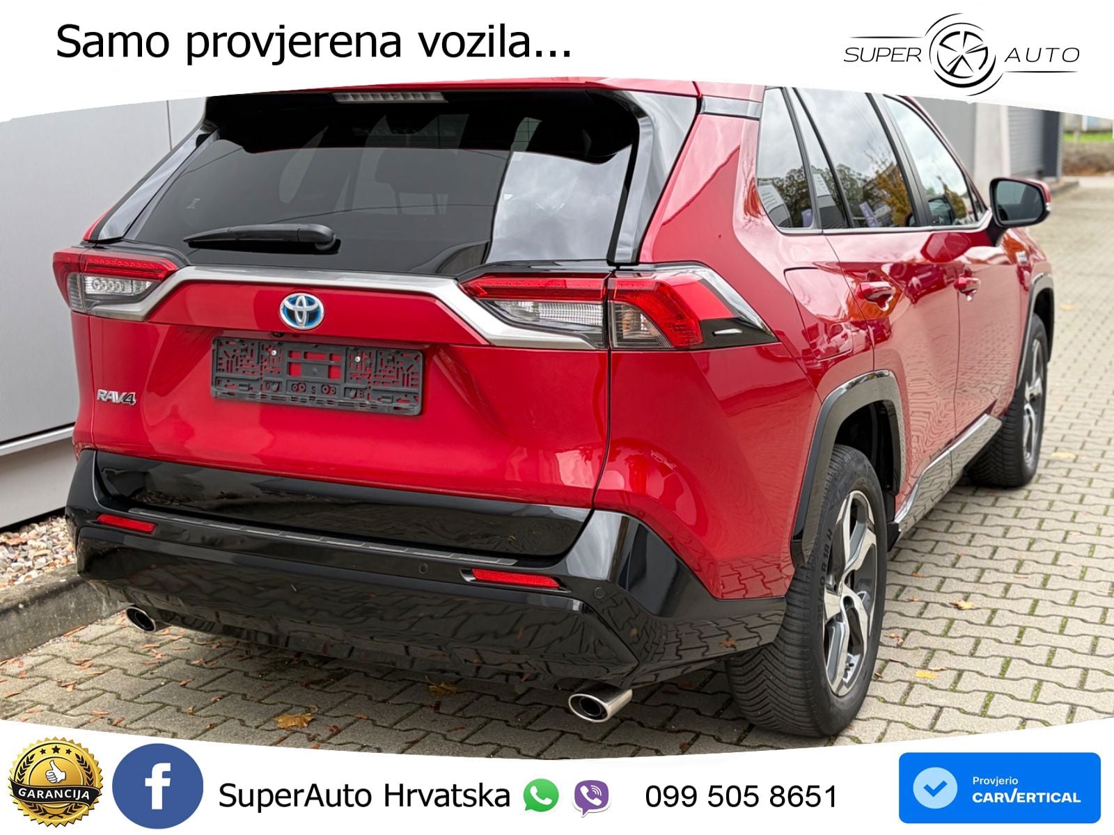 Toyota RAV4 Prime 2.5 D-4S (302 KS) Hybrid E-Four e-CVT LED+GR SJED+ACC
