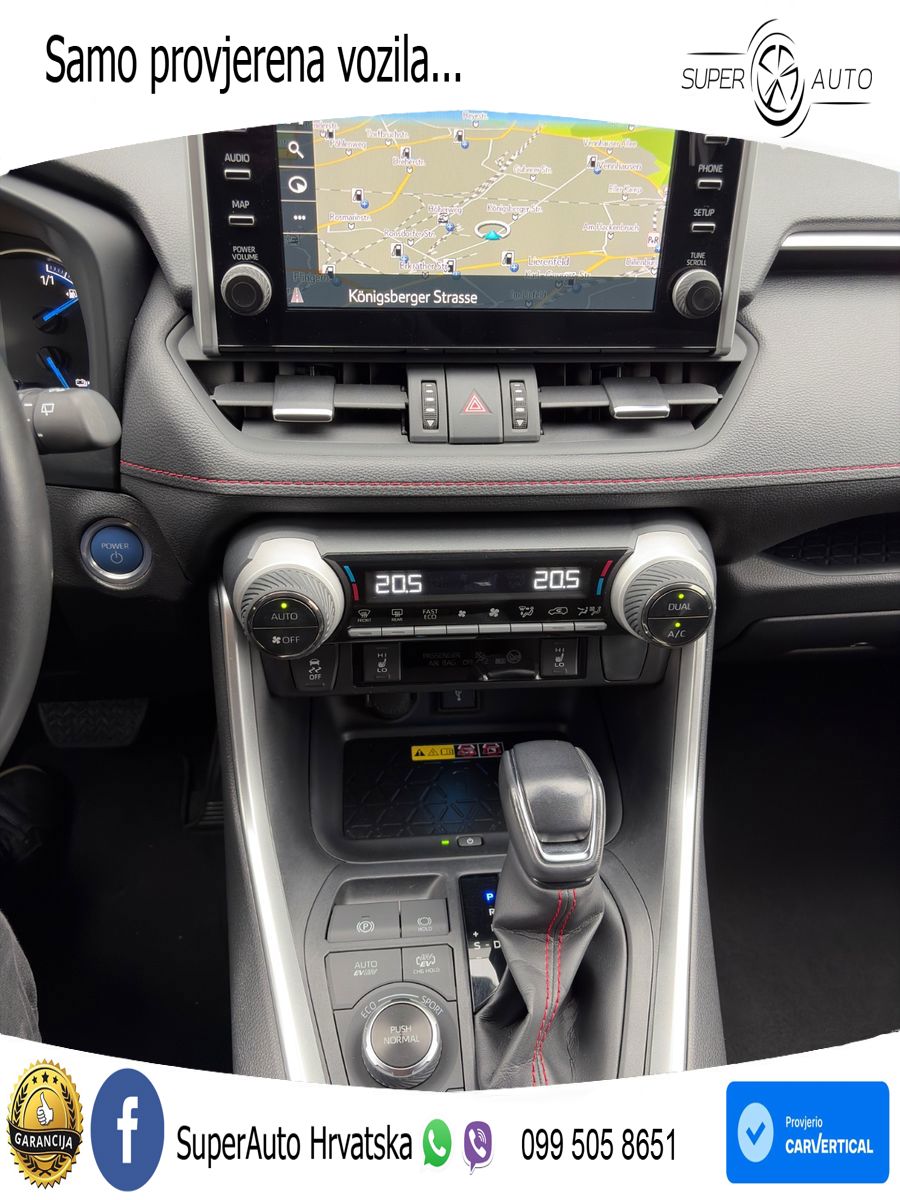 Toyota RAV4 Prime 2.5 D-4S (302 KS) Hybrid E-Four e-CVT LED+GR SJED+ACC
