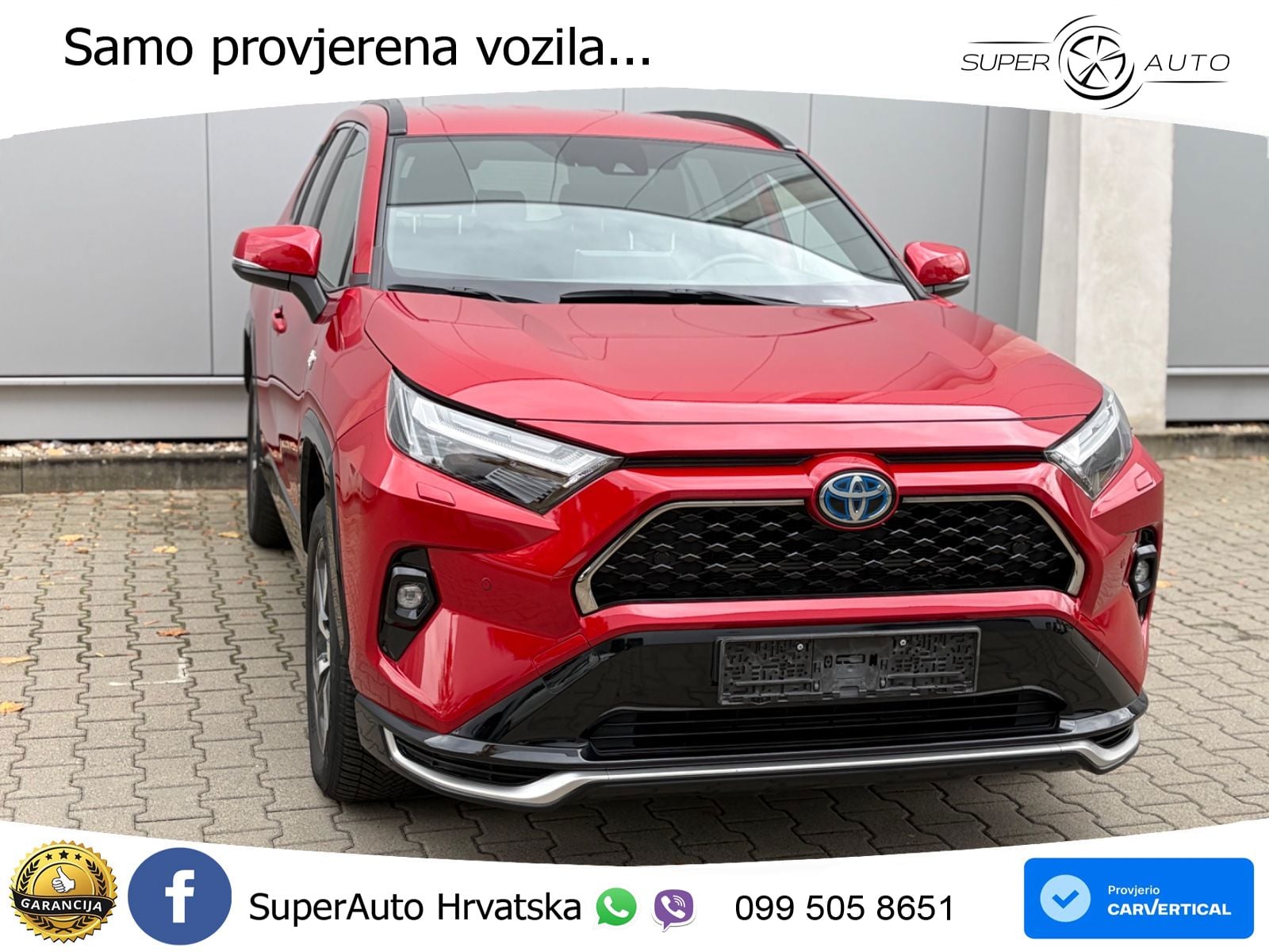 Toyota RAV4 Prime 2.5 D-4S (302 KS) Hybrid E-Four e-CVT LED+GR SJED+ACC