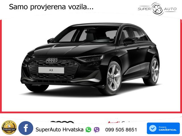 Audi A3 Sportback 40 TFSI e (204 KS) Plug-in Hybrid S tronic advanced LED+GR SJED+ACC
