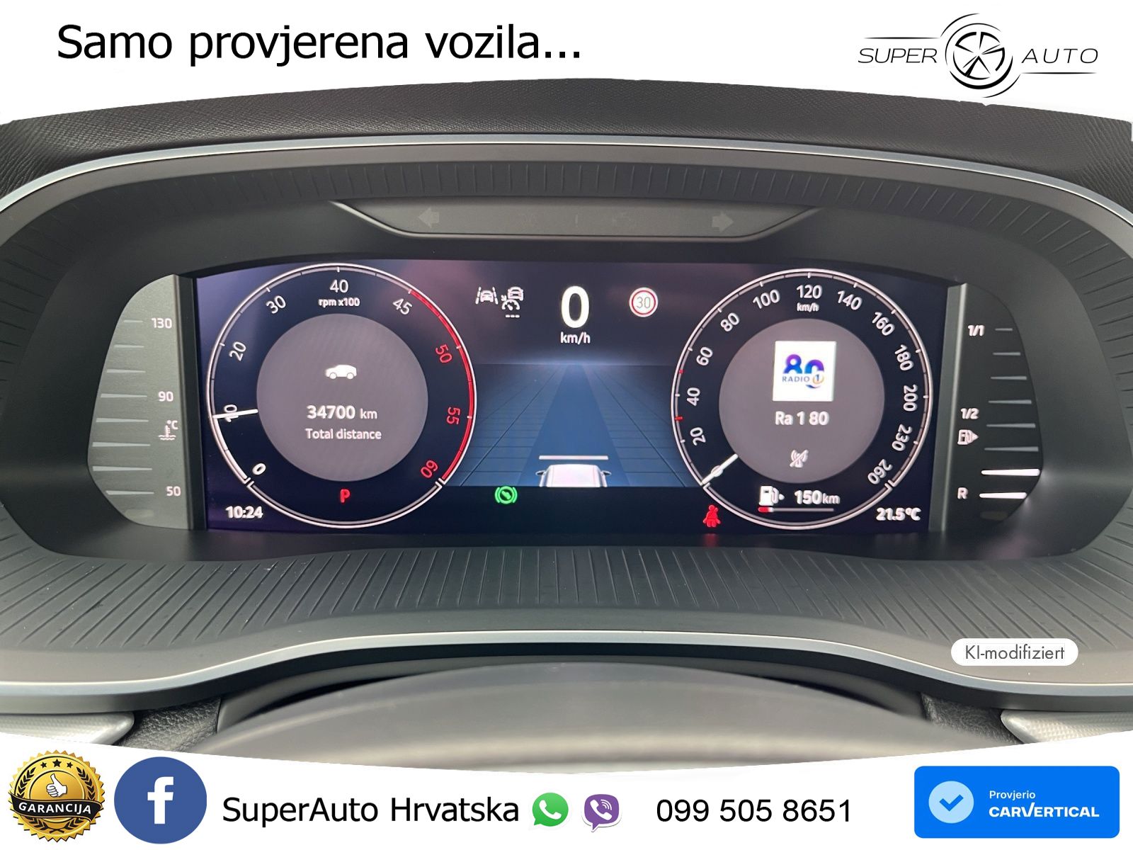 Škoda Octavia Combi 2.0 TDI (150 KS) DSG Selection LED+GR SJED+ACC