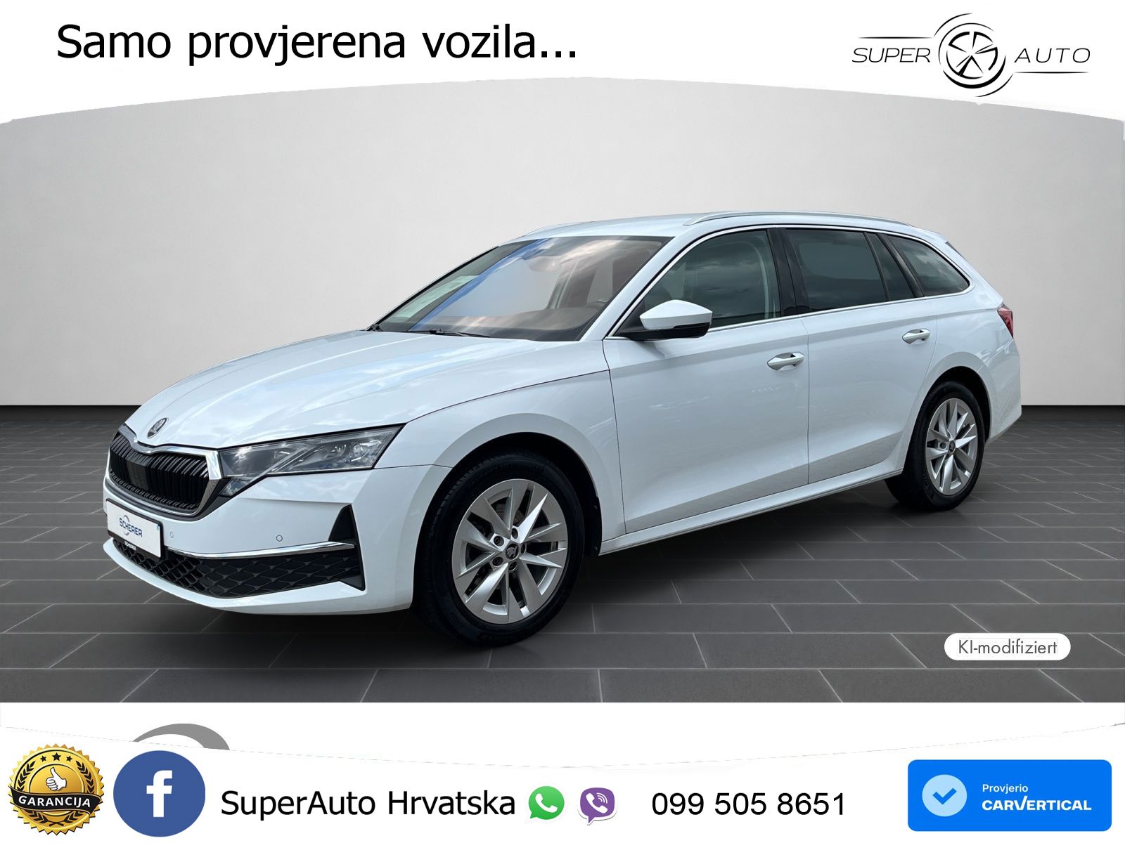 Škoda Octavia Combi 2.0 TDI (150 KS) DSG Selection LED+GR SJED+ACC