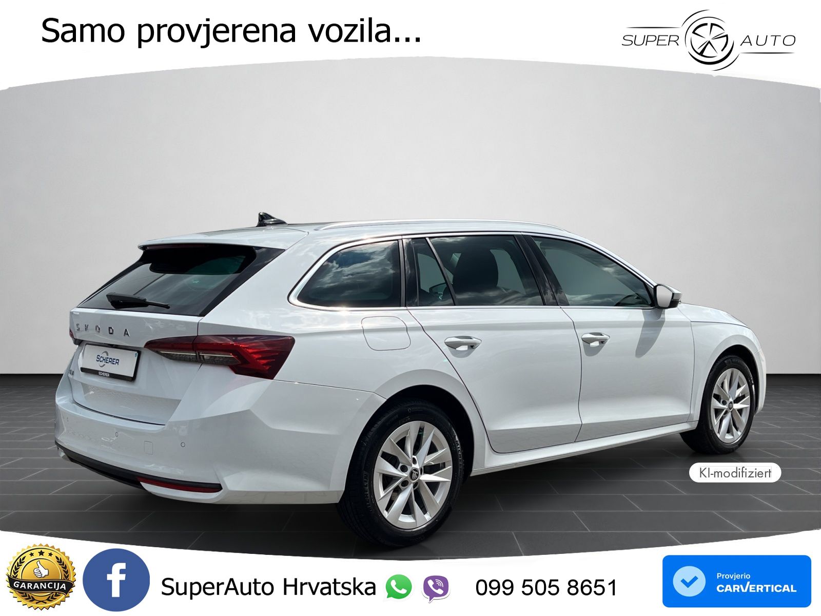 Škoda Octavia Combi 2.0 TDI (150 KS) DSG Selection LED+GR SJED+ACC