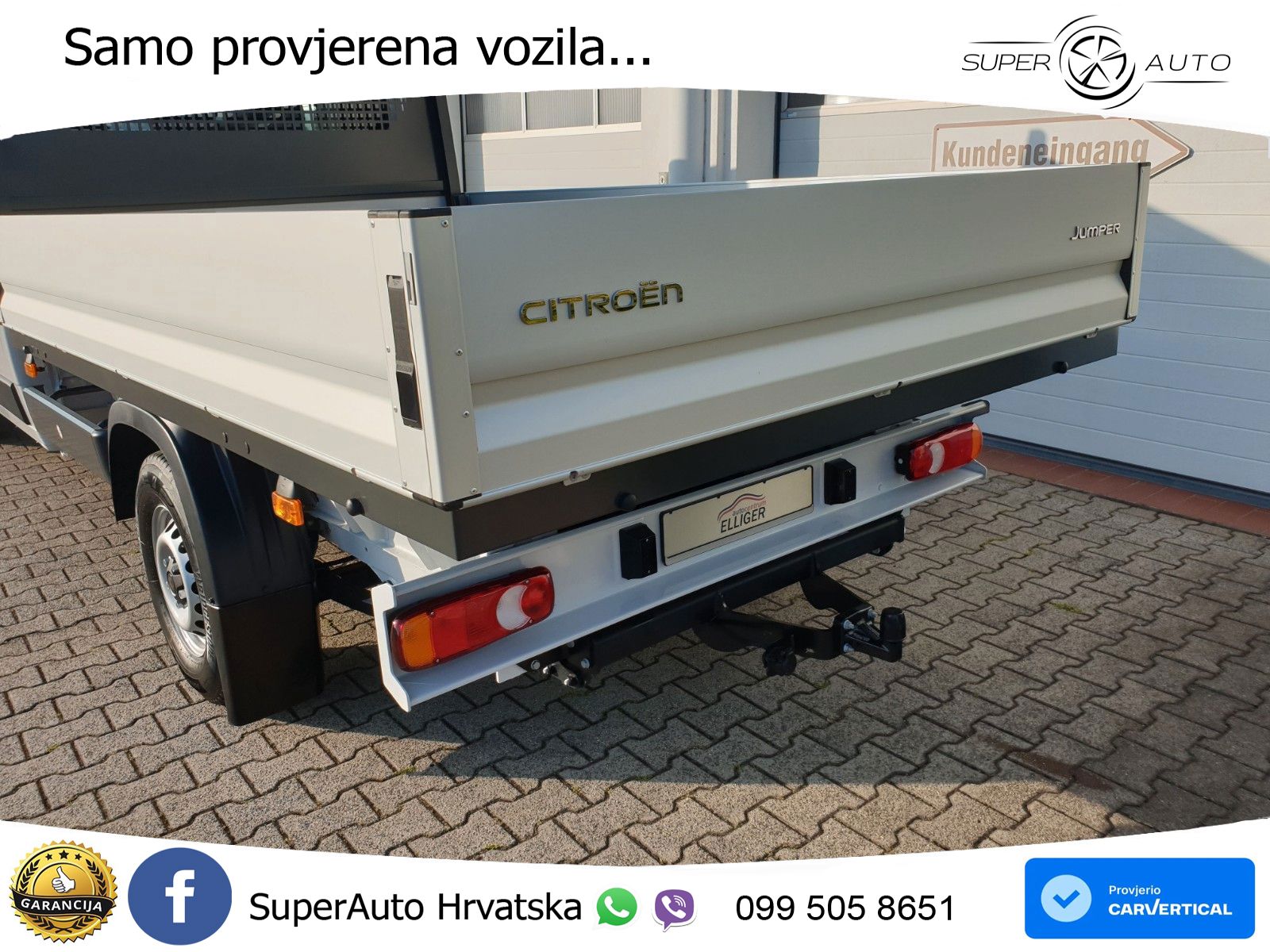 Citroën Jumper Pritsche Doka. 35 L4 Heavy Diesel 180 179 KS