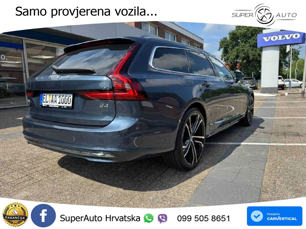 Volvo V90 2.0 B4 Automatic ACC+HEAD+4xGR SJED+360+PANO