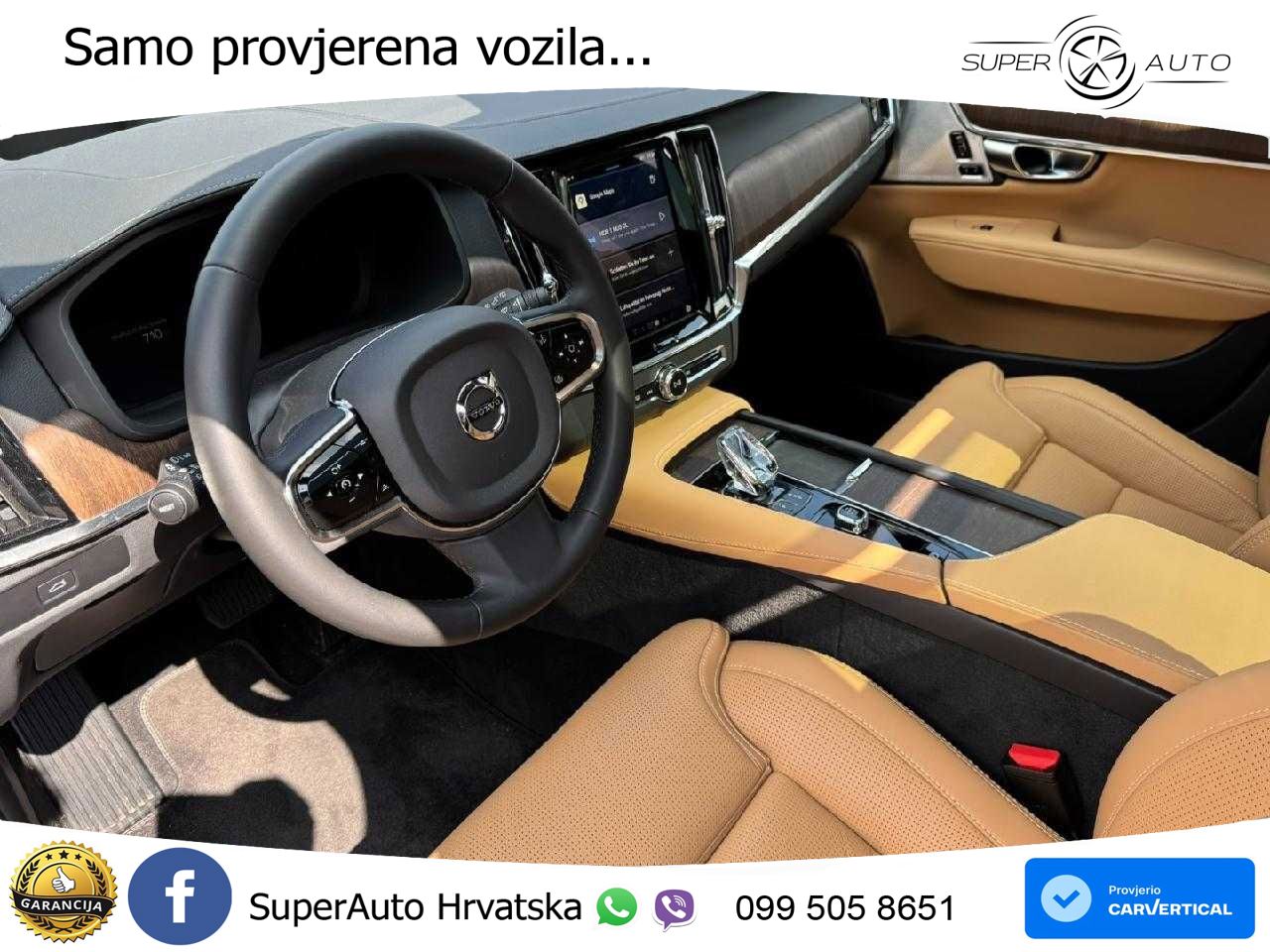 Volvo V90 2.0 B4 Automatic ACC+HEAD+4xGR SJED+360+PANO