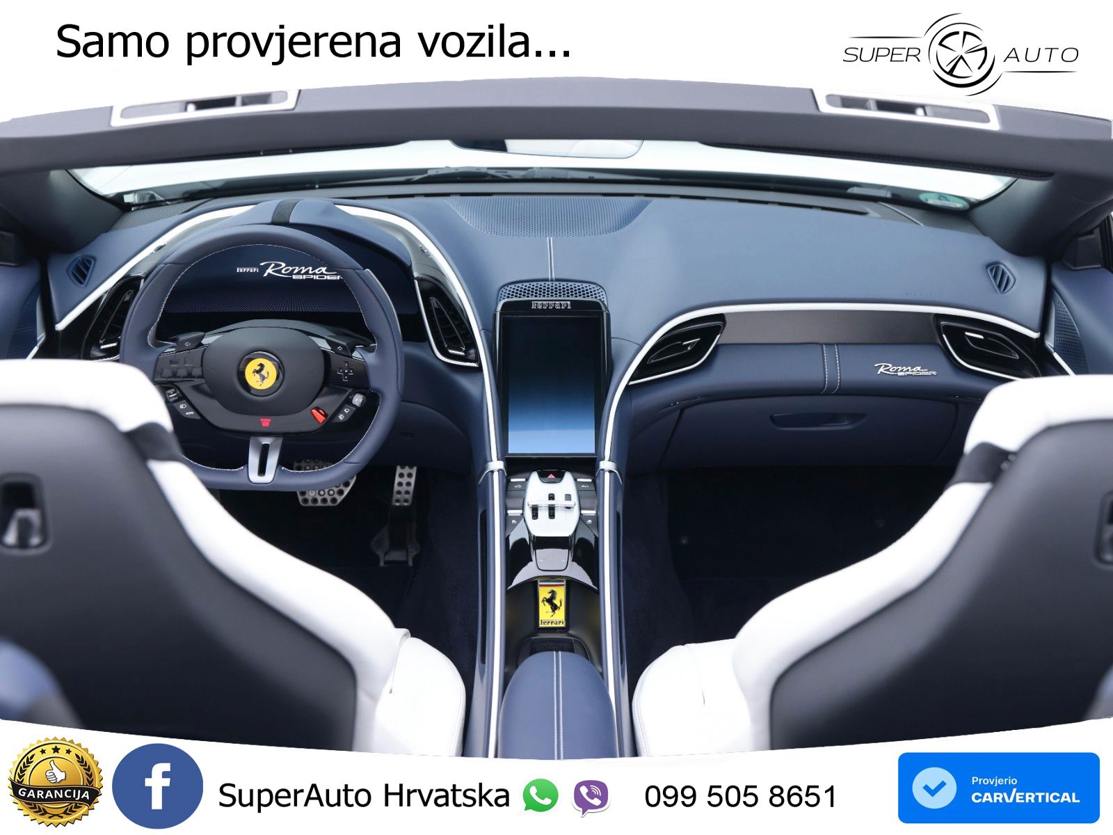 Ferrari Roma Spider 3.9 V8 (620 KS) F1 DCT LED+GR SJED+ACC