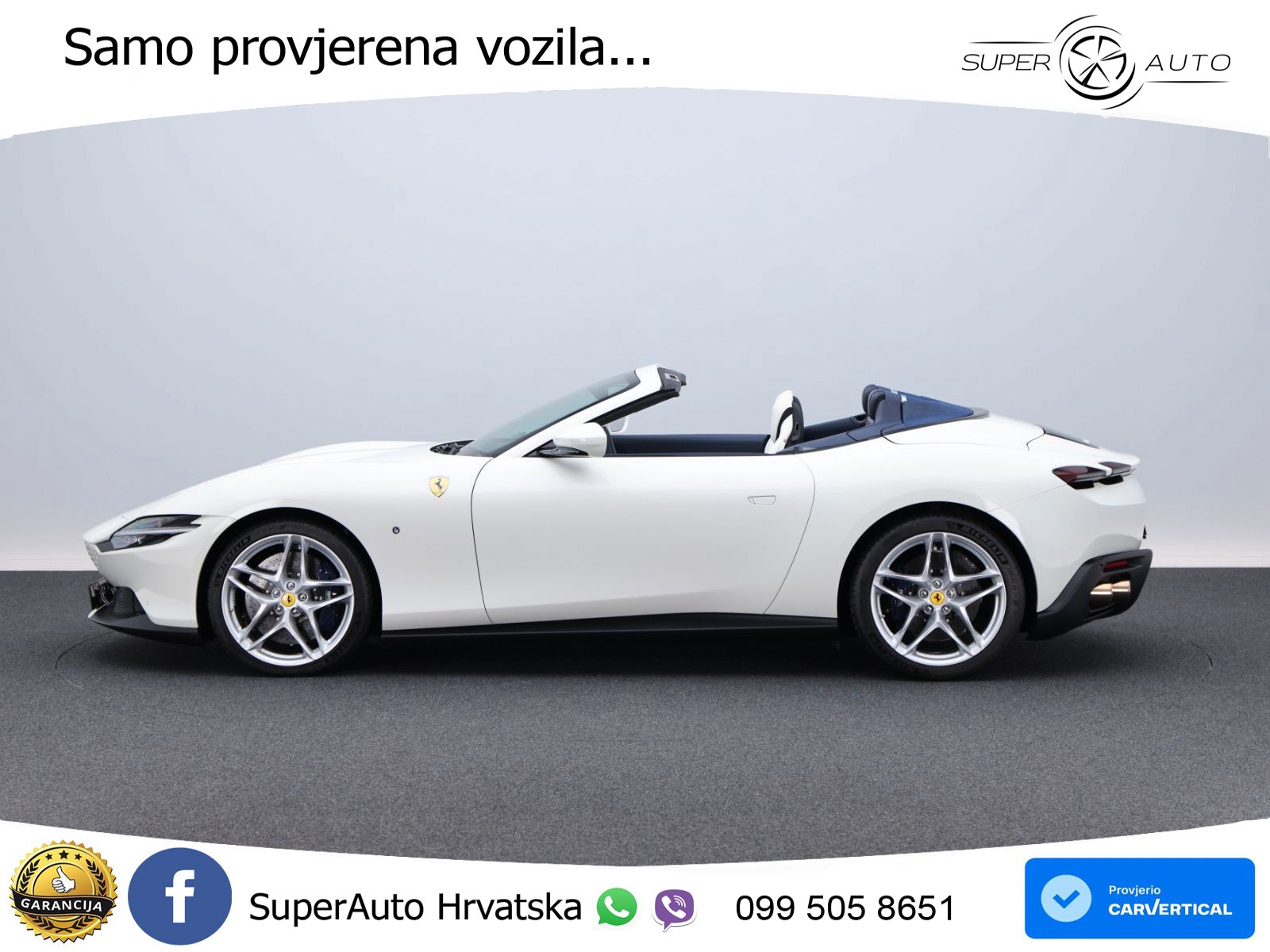 Ferrari Roma Spider 3.9 V8 (620 KS) F1 DCT LED+GR SJED+ACC
