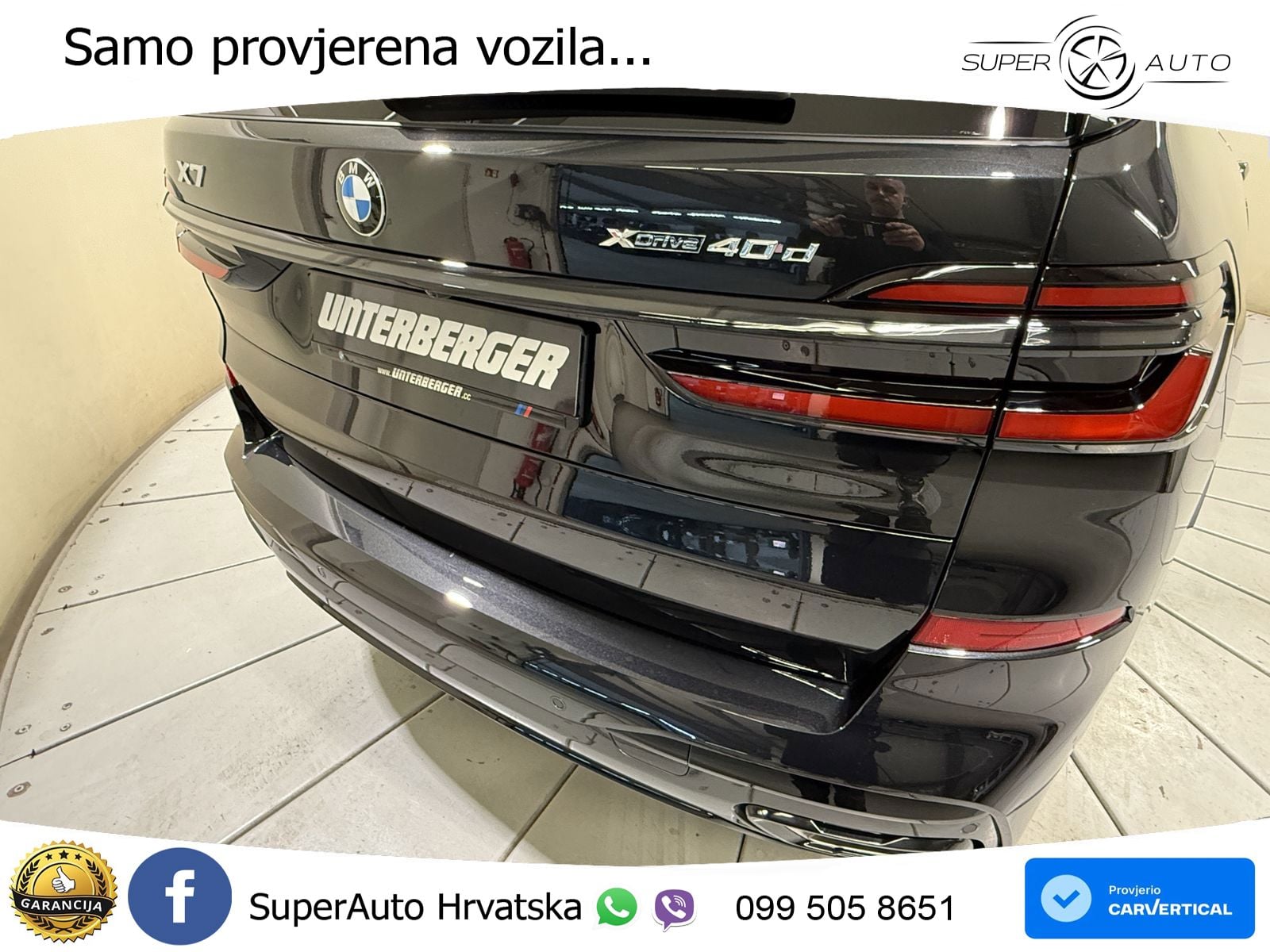 BMW X7 40d (352 KS) xDrive Steptronic ZRAČNI+ACC+GR SJED+KAM+PANO