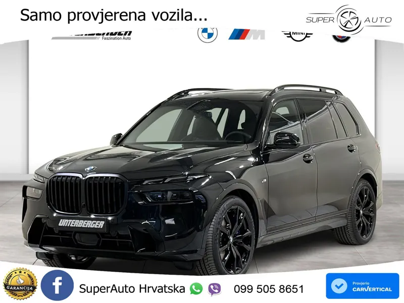 BMW X7 40d (352 KS) xDrive Steptronic ZRAČNI+ACC+GR SJED+KAM+PANO