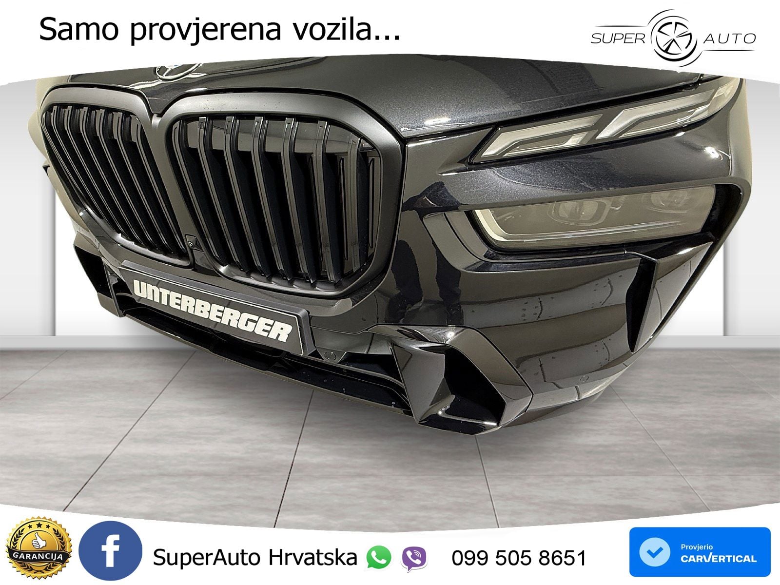 BMW X7 40d (352 KS) xDrive Steptronic ZRAČNI+ACC+GR SJED+KAM+PANO