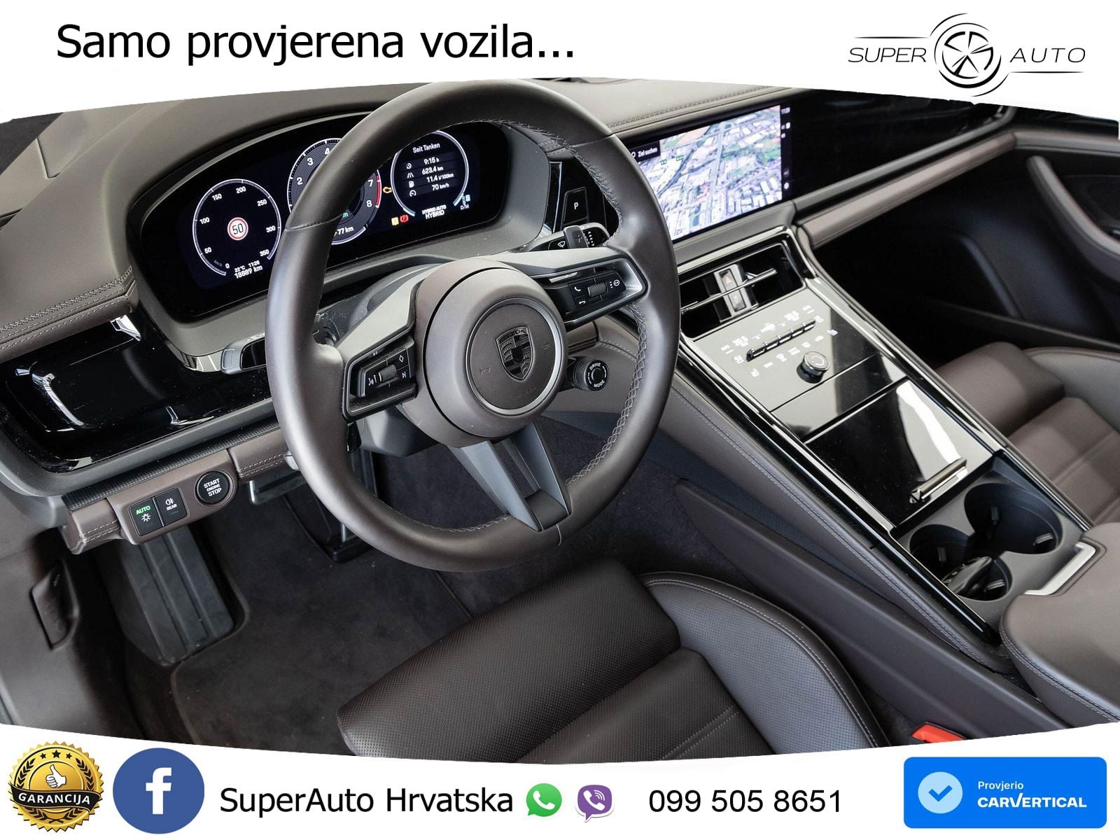 Porsche Panamera Turbo S 4.0 V8 (782 KS) E-Hybrid PDK ZRAČNI+ACC+GR SJED+360