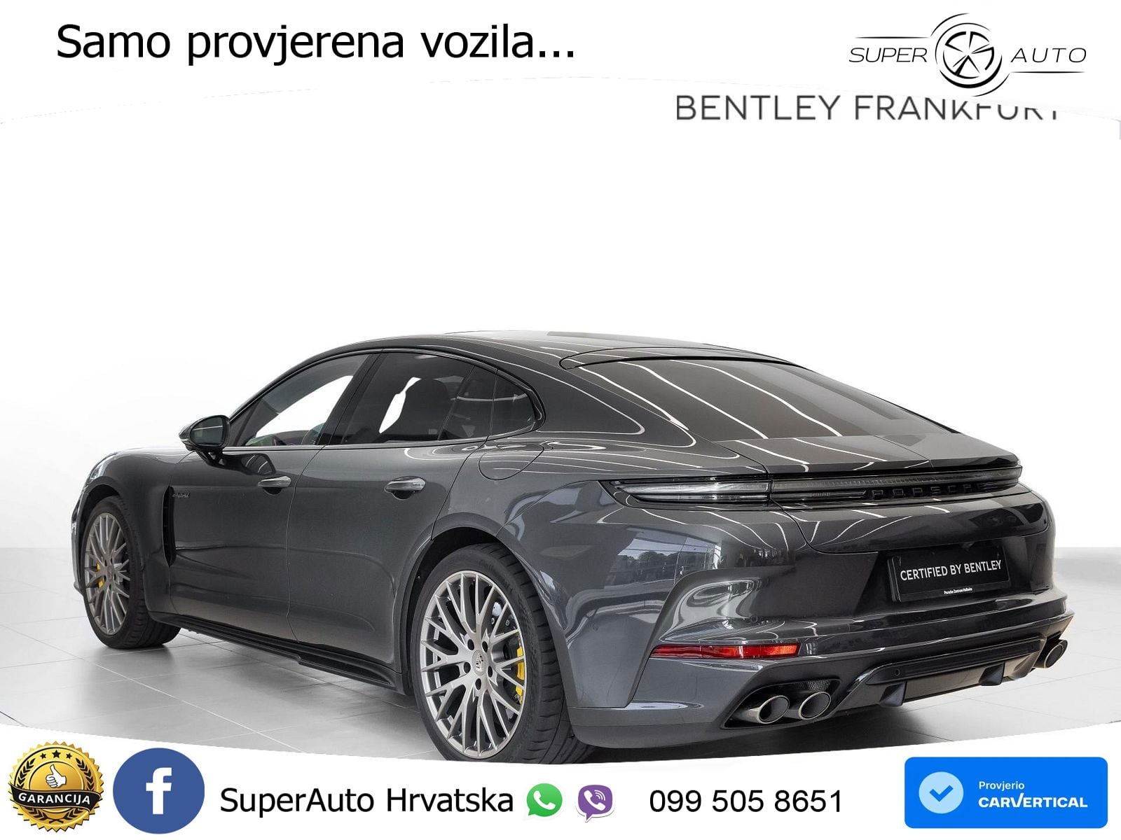 Porsche Panamera Turbo S 4.0 V8 (782 KS) E-Hybrid PDK ZRAČNI+ACC+GR SJED+360