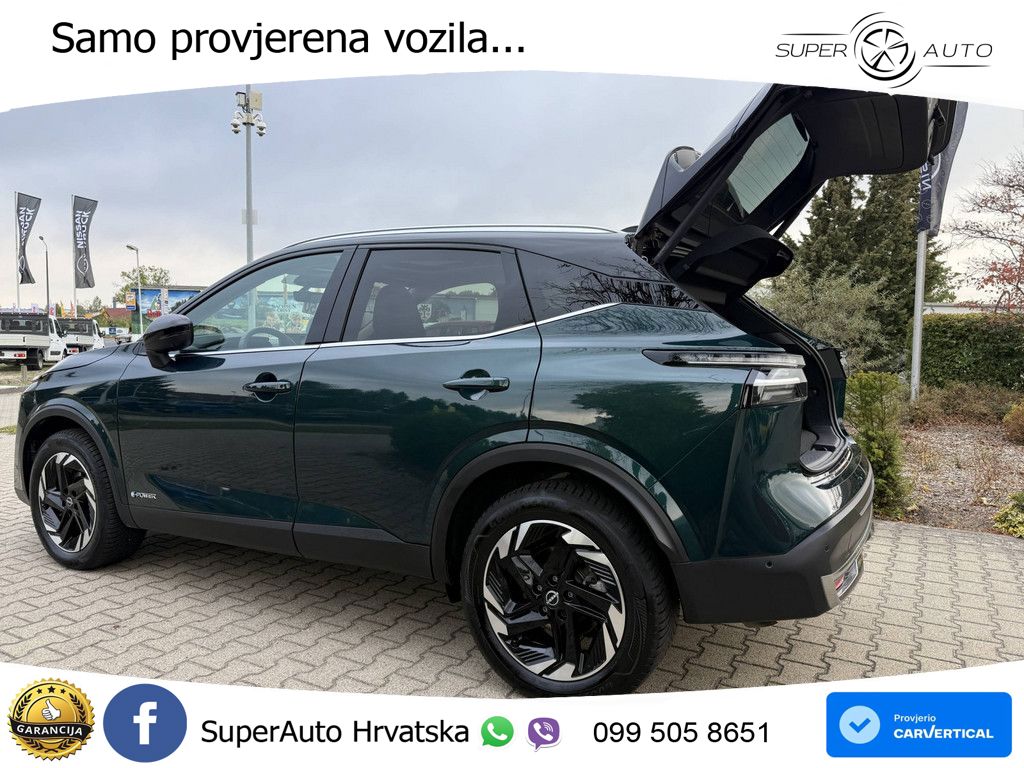 Nissan Qashqai e-POWER 1.5 VC-T (190 KS) Automatic LED+GR SJED+ACC