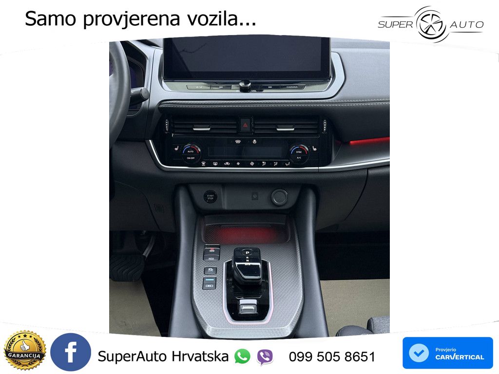 Nissan Qashqai e-POWER 1.5 VC-T (190 KS) Automatic LED+GR SJED+ACC