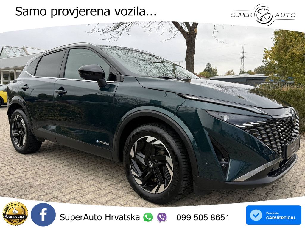 Nissan Qashqai e-POWER 1.5 VC-T (190 KS) Automatic LED+GR SJED+ACC
