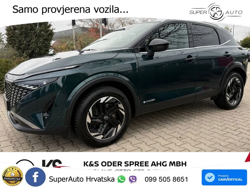 Nissan Qashqai e-POWER 1.5 VC-T (190 KS) Automatic LED+GR SJED+ACC