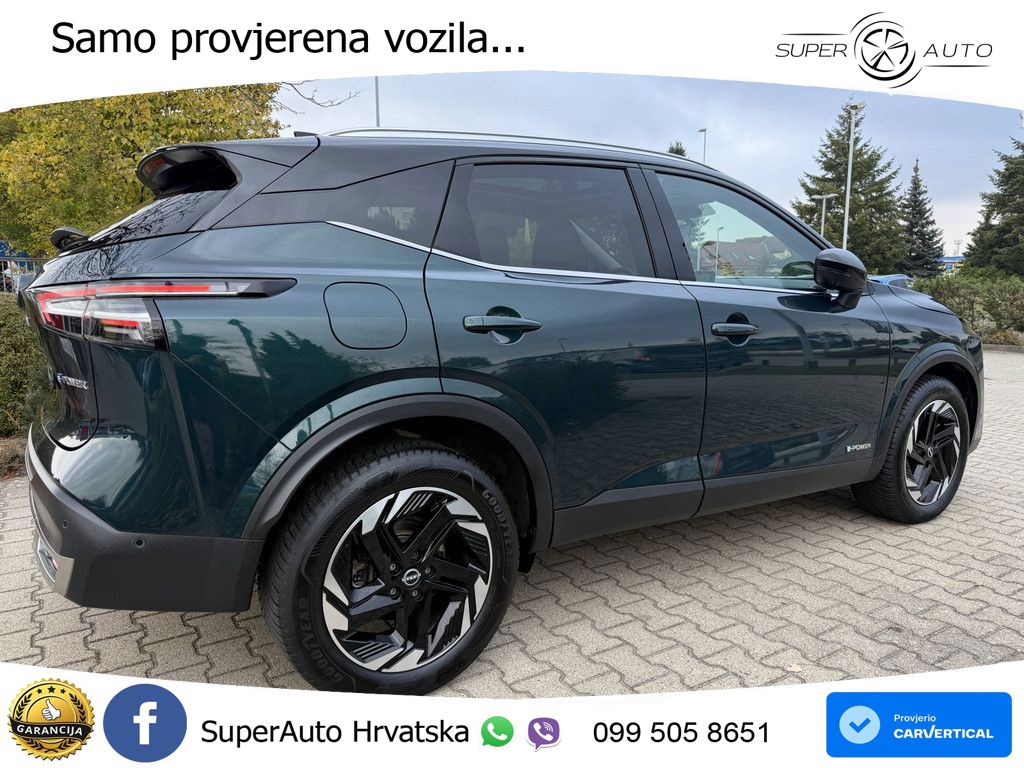 Nissan Qashqai e-POWER 1.5 VC-T (190 KS) Automatic LED+GR SJED+ACC