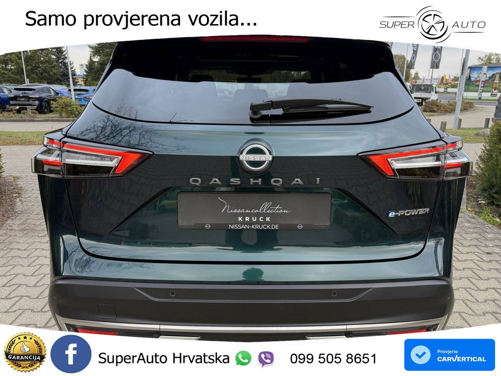 Nissan Qashqai e-POWER 1.5 VC-T (190 KS) Automatic LED+GR SJED+ACC
