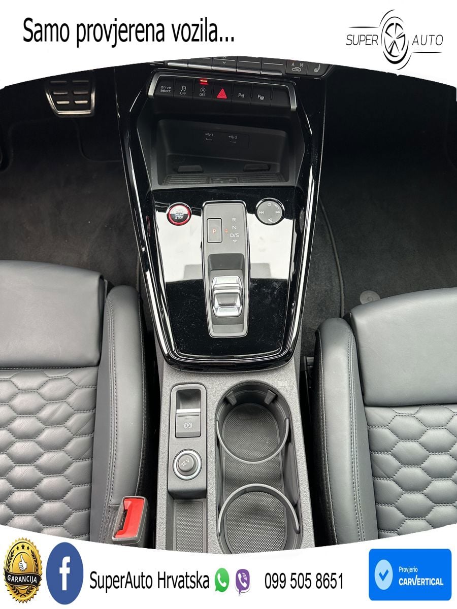 Audi RS3 Sedan 2.5 TFSI (400 KS) quattro S tronic LED+GR SJED+ACC