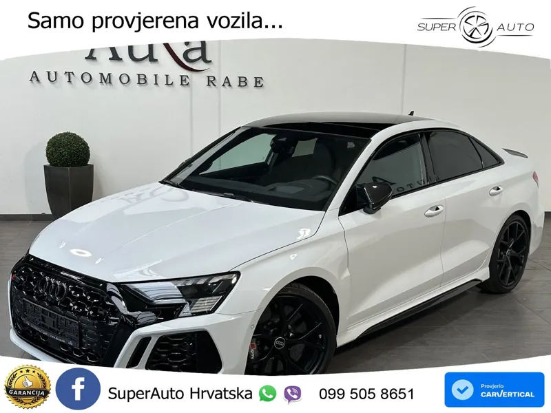 Audi RS3 Sedan 2.5 TFSI (400 KS) quattro S tronic LED+GR SJED+ACC