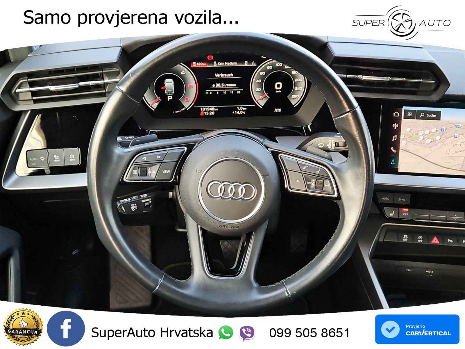 Audi A3 35 TDI (150 KS) advanced