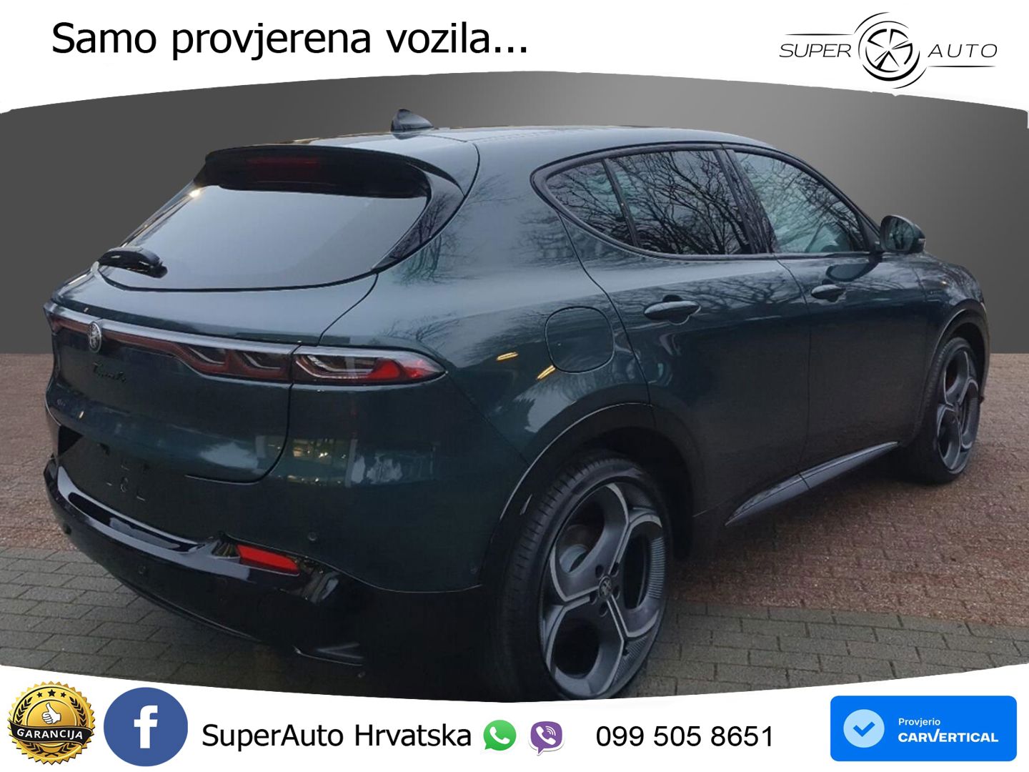 Alfa Romeo Tonale 1.5 VGT (174 KS) Hybrid TCT LED+GR SJED+ACC