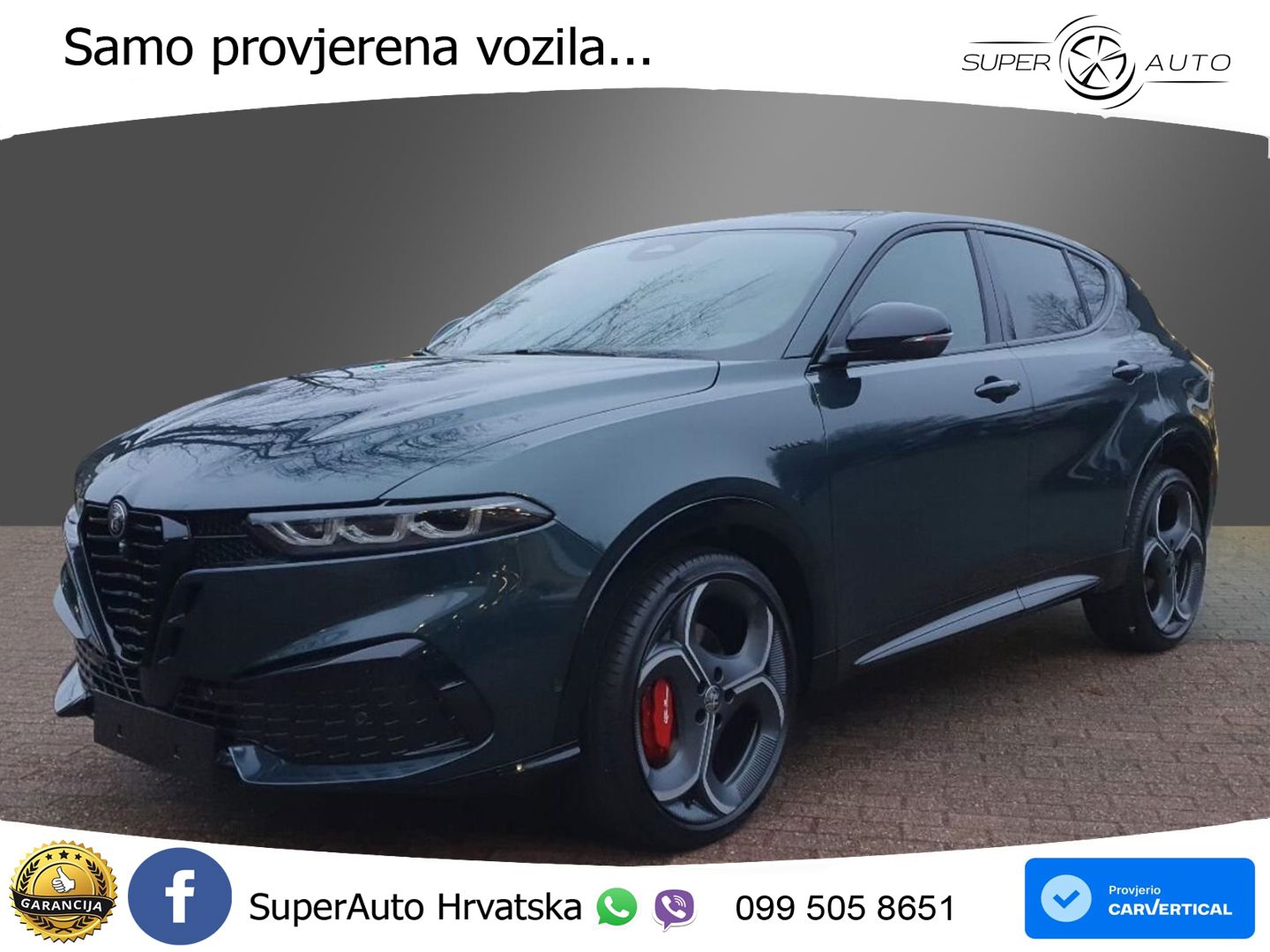 Alfa Romeo Tonale 1.5 VGT (174 KS) Hybrid TCT LED+GR SJED+ACC