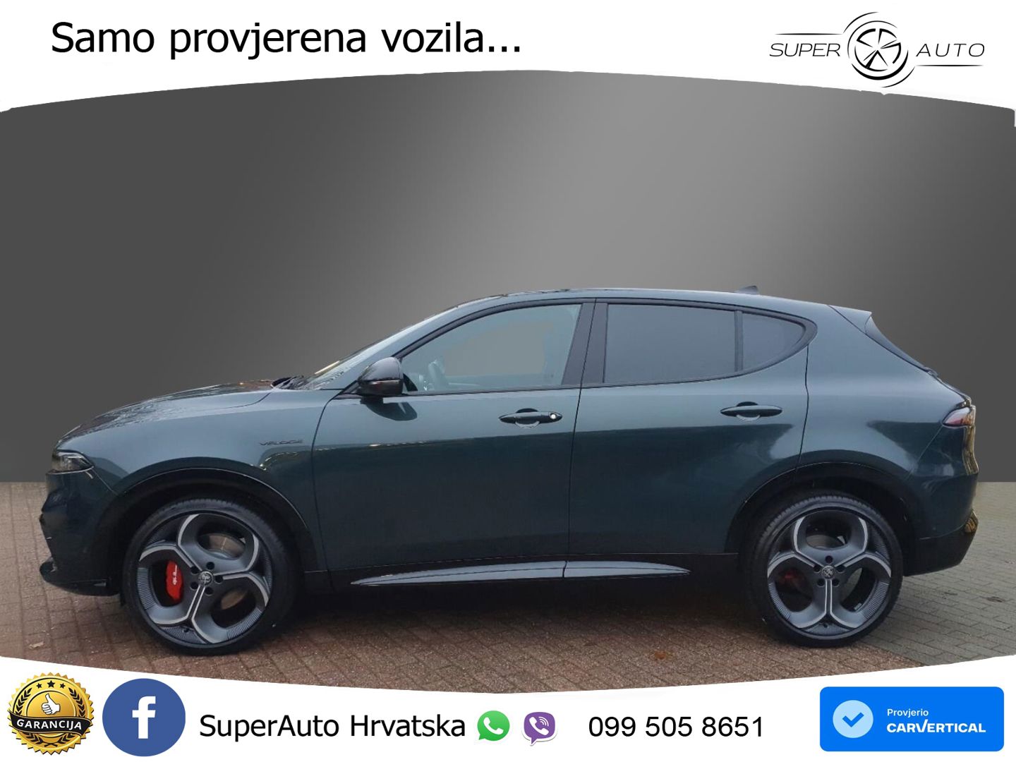 Alfa Romeo Tonale 1.5 VGT (174 KS) Hybrid TCT LED+GR SJED+ACC