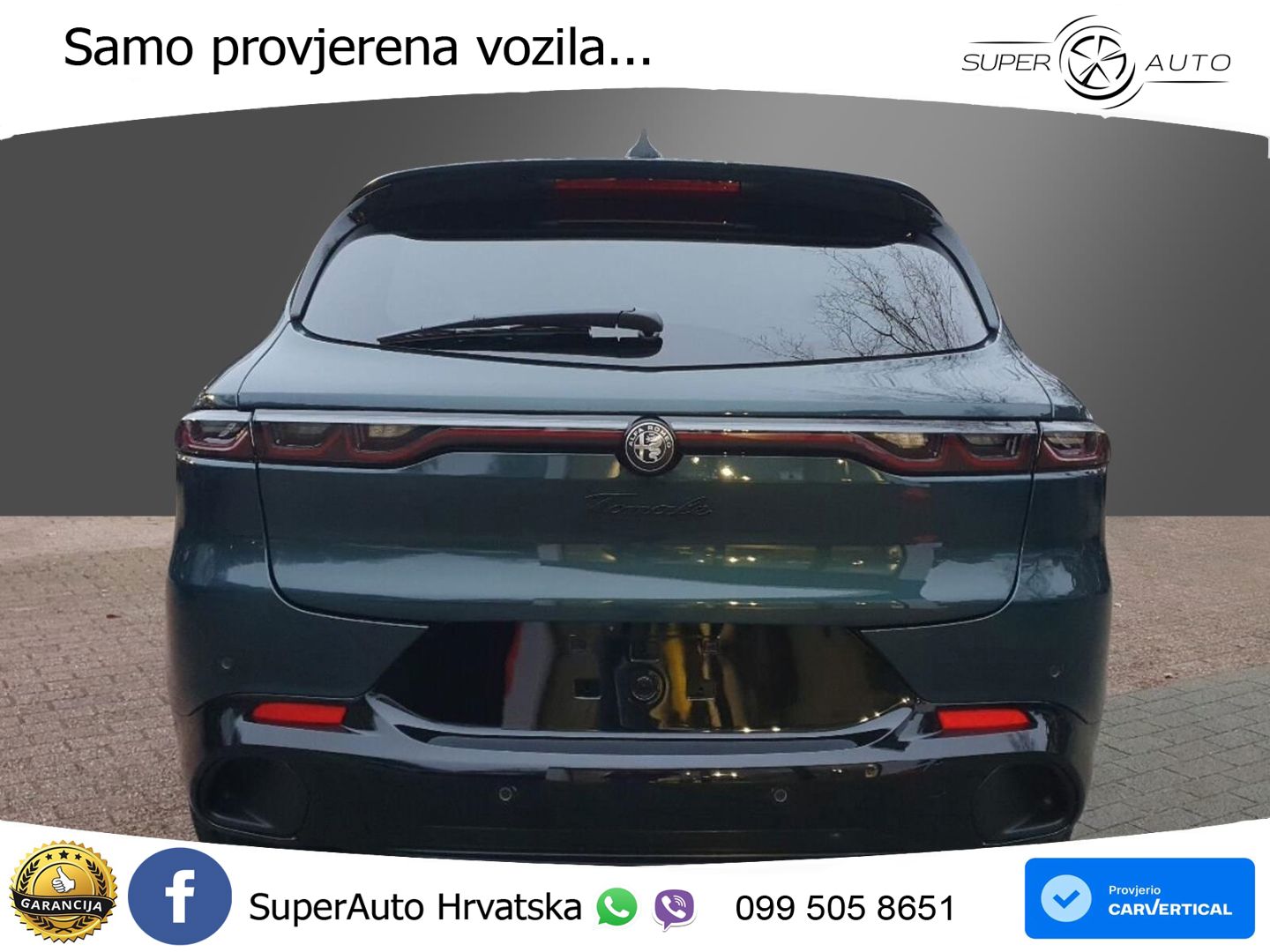 Alfa Romeo Tonale 1.5 VGT (174 KS) Hybrid TCT LED+GR SJED+ACC