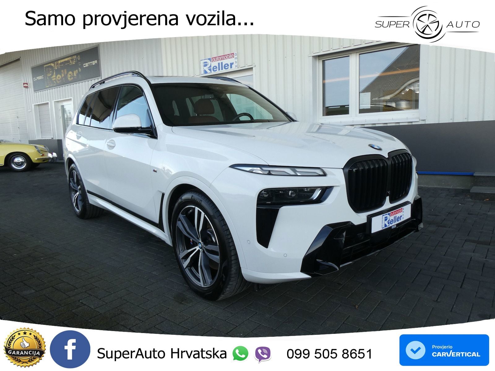 BMW X7 40d (352 KS) xDrive Steptronic M Sport ZRAČNI+ACC+GR SJED+KAM+PANO