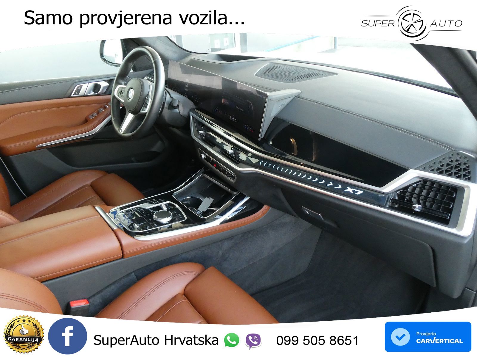 BMW X7 40d (352 KS) xDrive Steptronic M Sport ZRAČNI+ACC+GR SJED+KAM+PANO