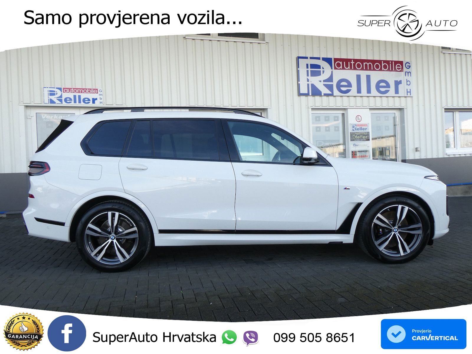 BMW X7 40d (352 KS) xDrive Steptronic M Sport ZRAČNI+ACC+GR SJED+KAM+PANO